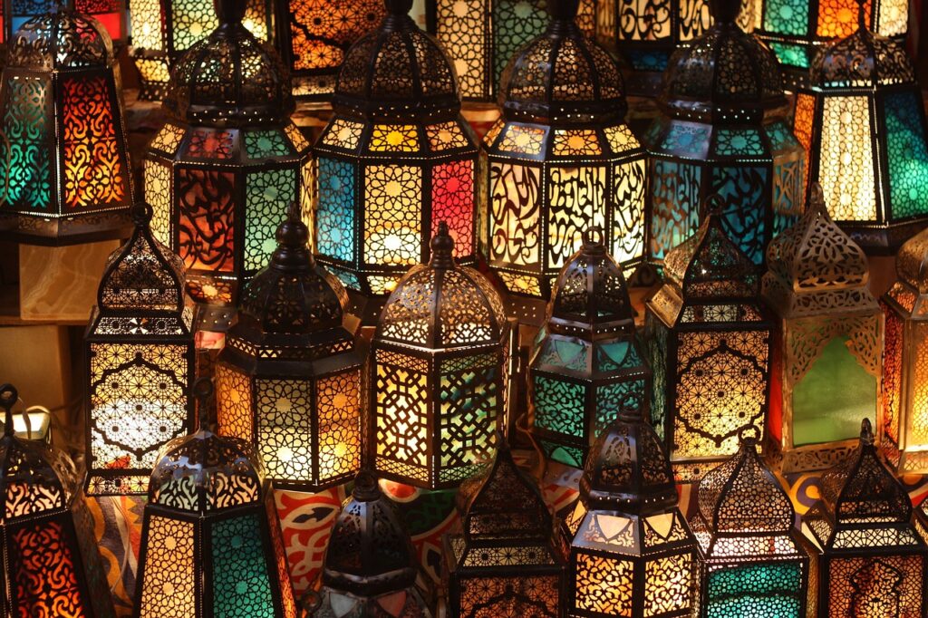 egypt, cairo, lamps